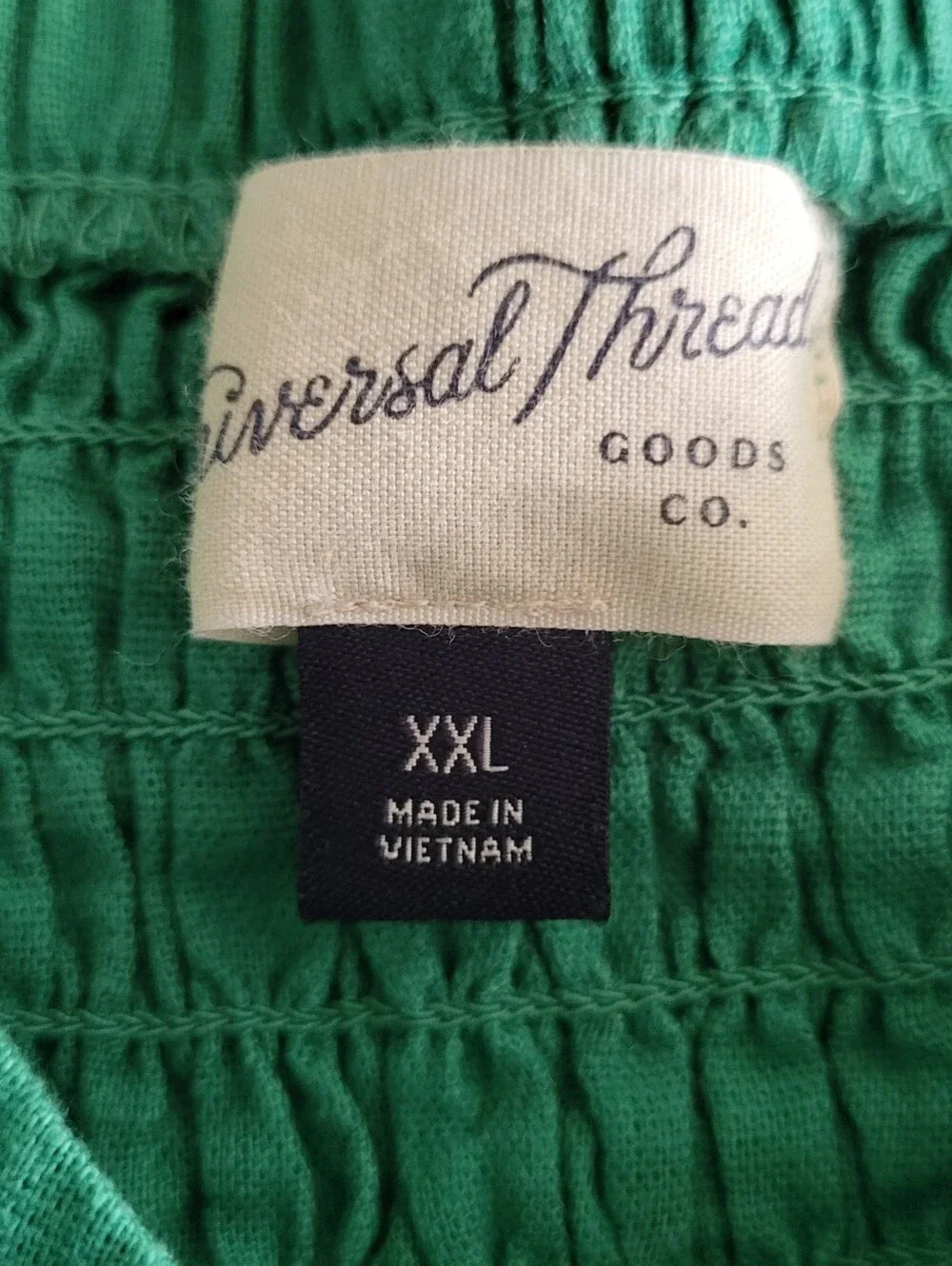 Linen Blend Tie Front Adjustable Crop Tank Top - Picture 6 of 10